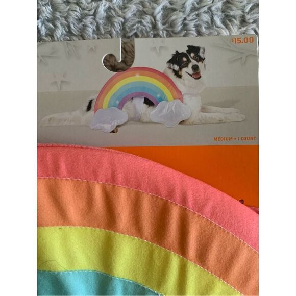 Rainbow Dog Costume M - Picture 5 of 6